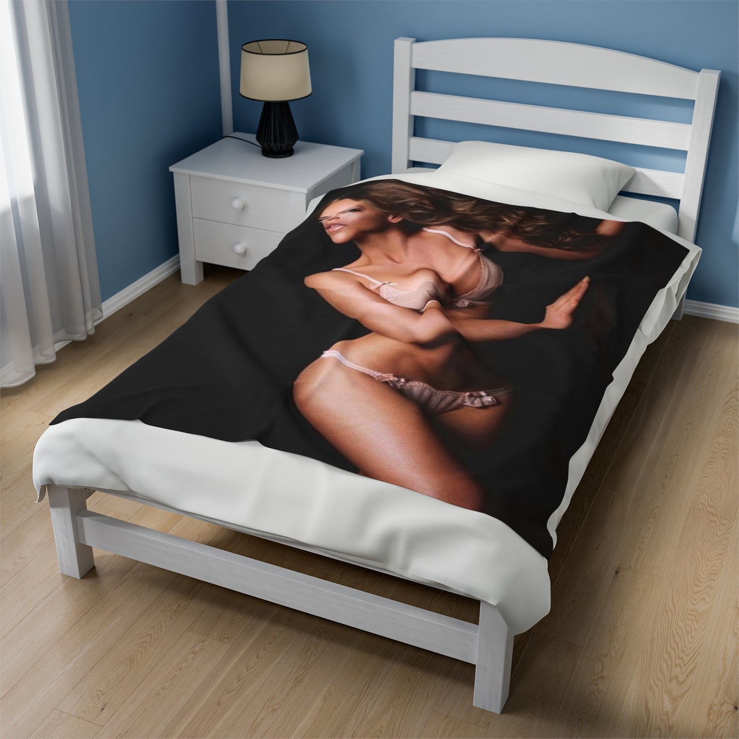 Velveteen Plush Blanket Jennifer Love Hewitt