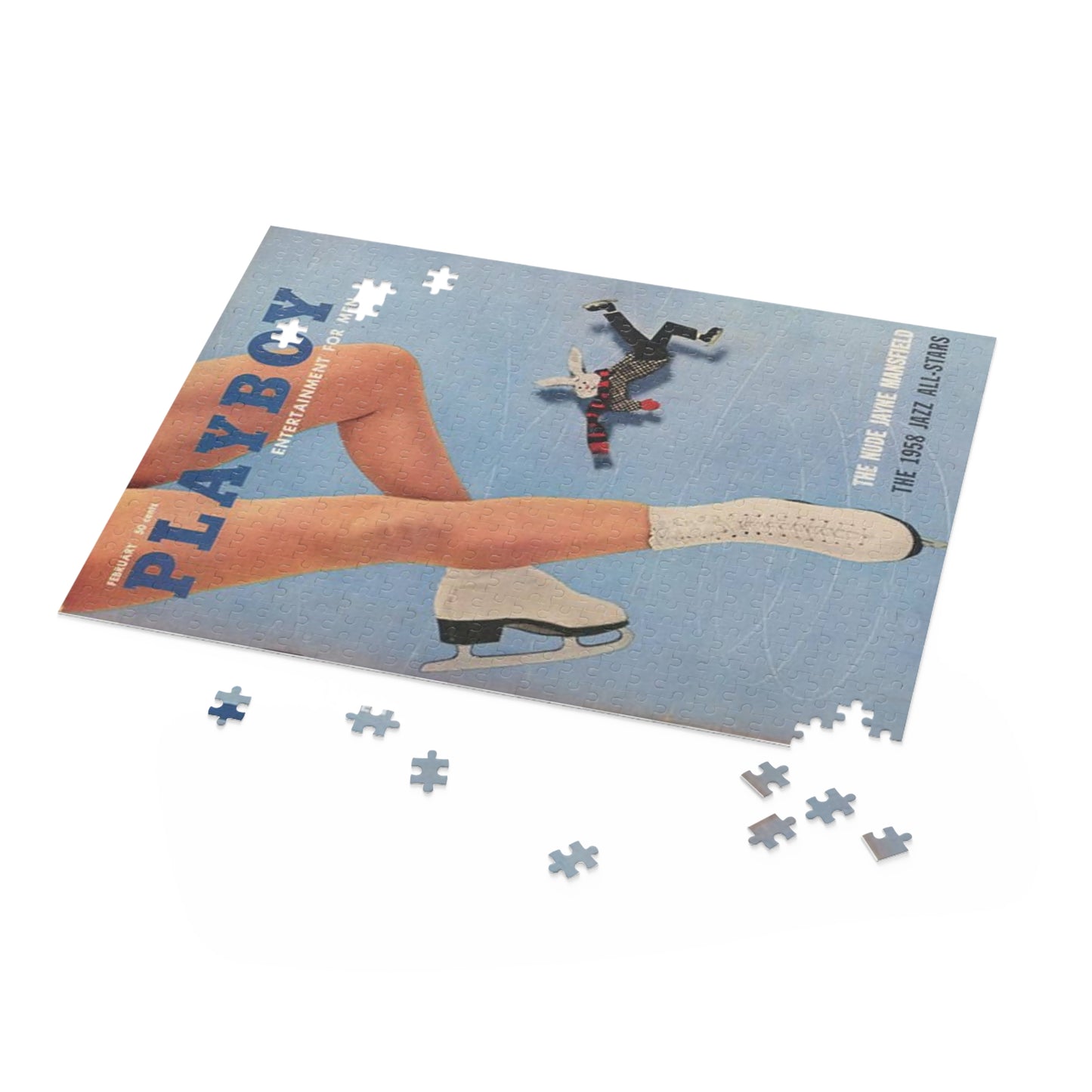 Puzzle (120, 252, 500-Piece) Playboy Cover February 1958