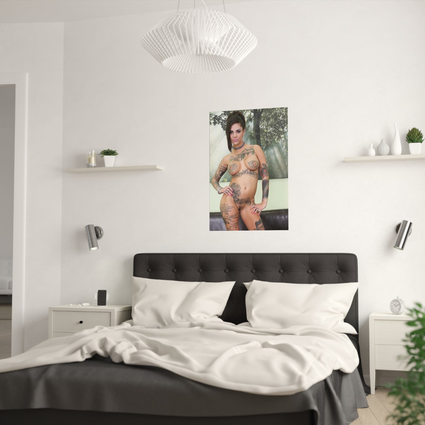 Satin Posters (210gsm) Pornstar Bonnie Rotten Nude