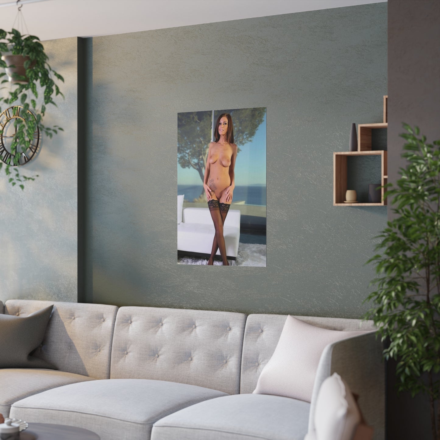 Satin Posters (210gsm) Whitney Westgate Nude