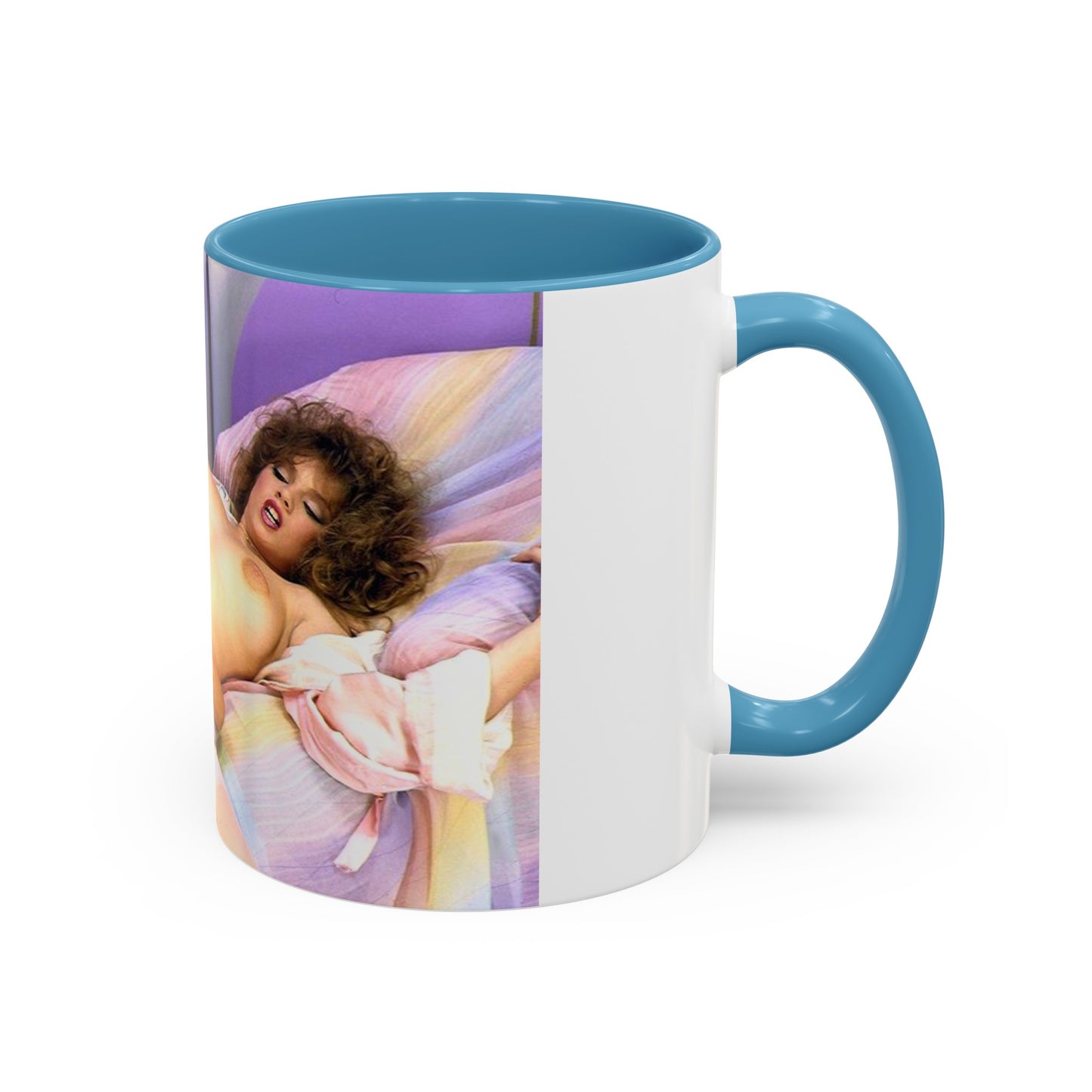 Accent Coffee Mug (11, 15oz) Traci Lords Nude Naked Retro