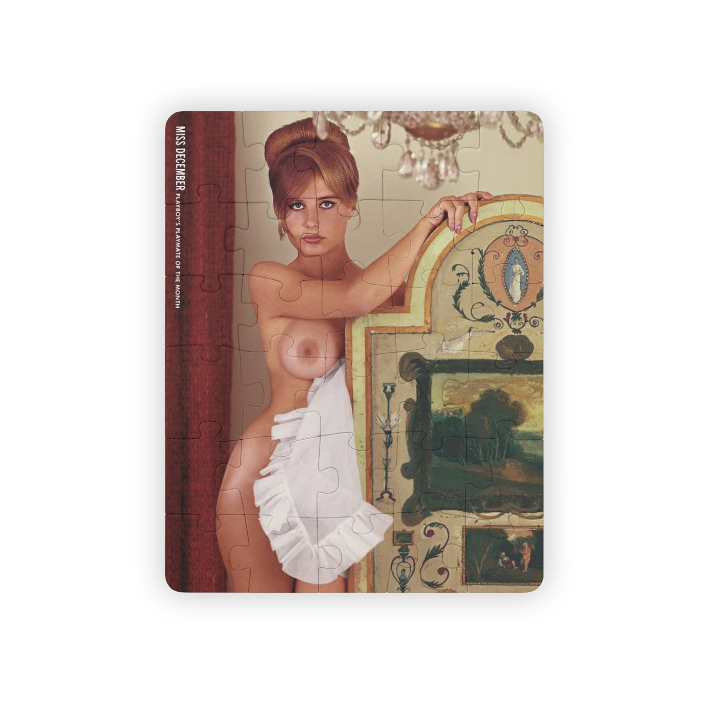 Puzzle, 30-Piece Playboy Playmate December 1963 Donna Michelle