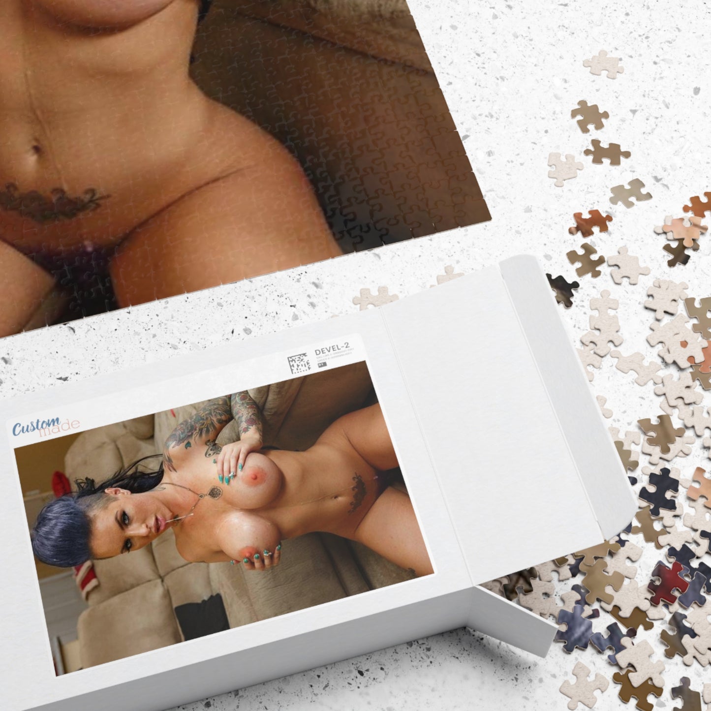 Puzzle (110, 252, 500, 1014-piece) Christy Mack Nude #2