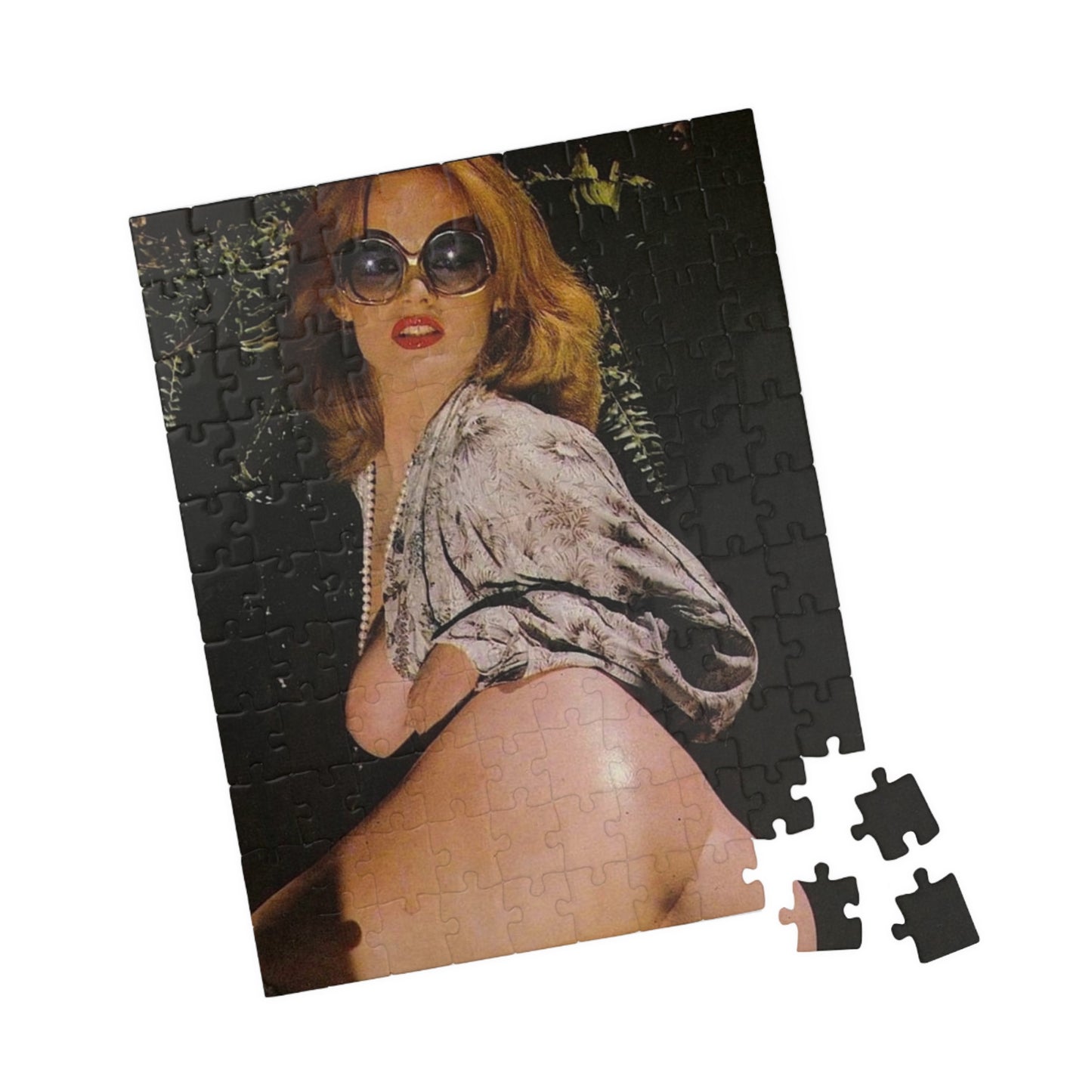 Puzzle (110, 252, 520, 1014-piece) Retro Pornstar Lisa De Leeuw Nude