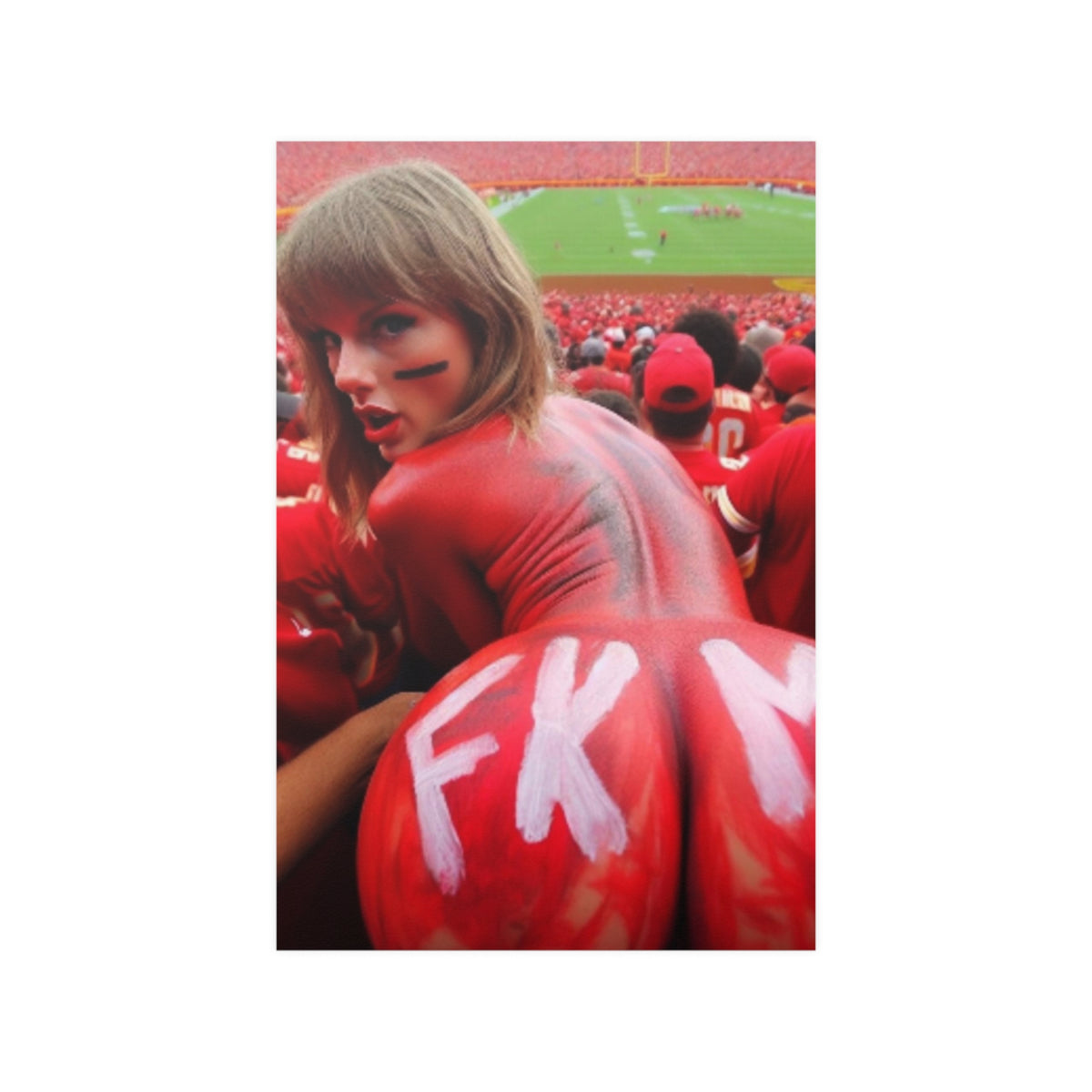Satin Posters (210gsm) Taylor Swift AI Nudes