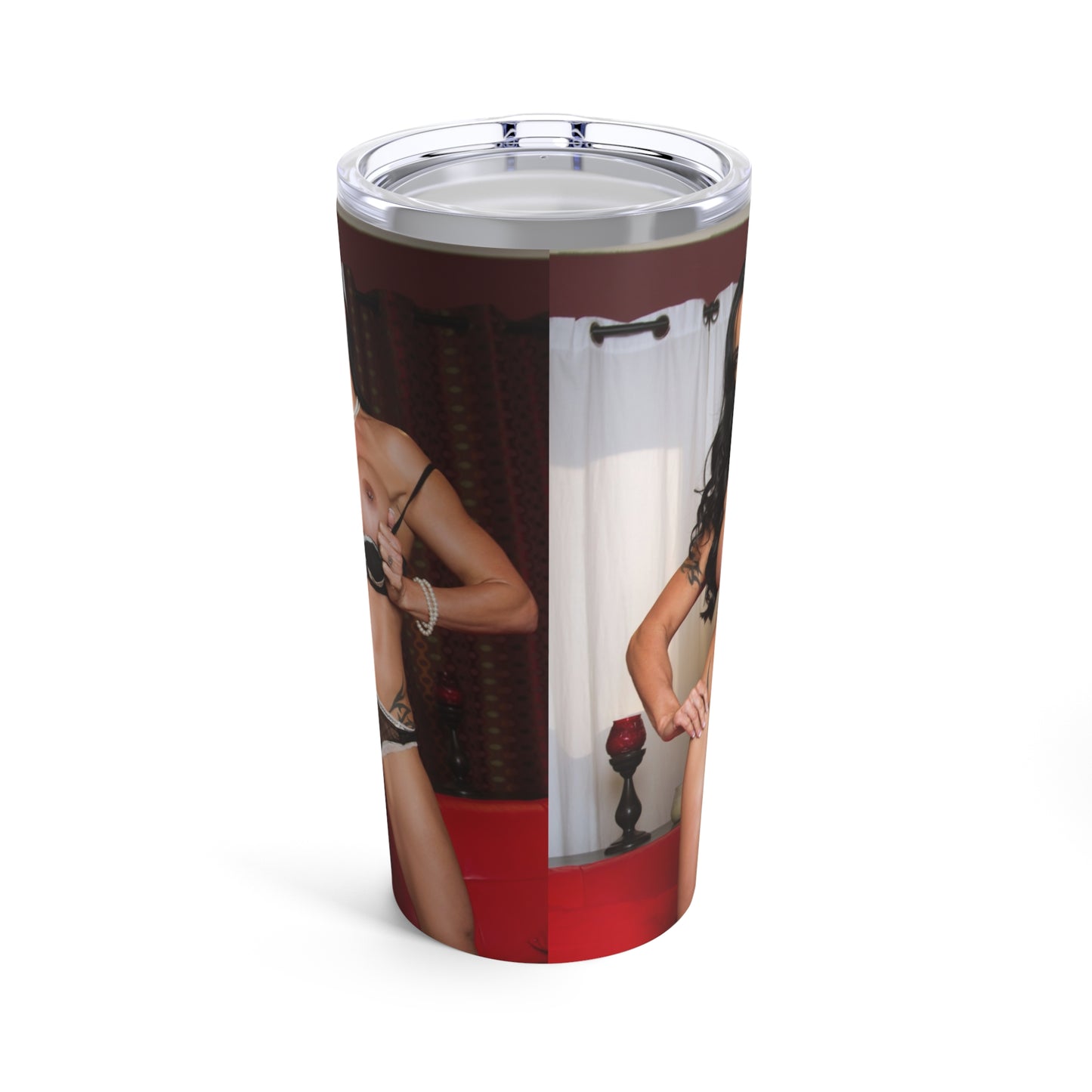 Tumbler 20oz Penthouse Pet February 2011 Jewels Jade