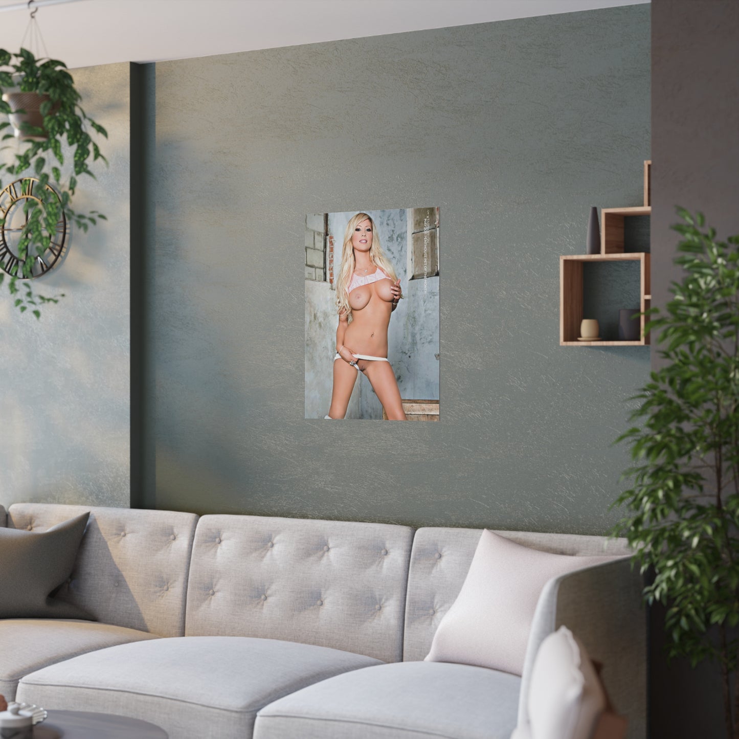 Satin Posters (210gsm) Penthouse Pet May 2011 Tasha Reign