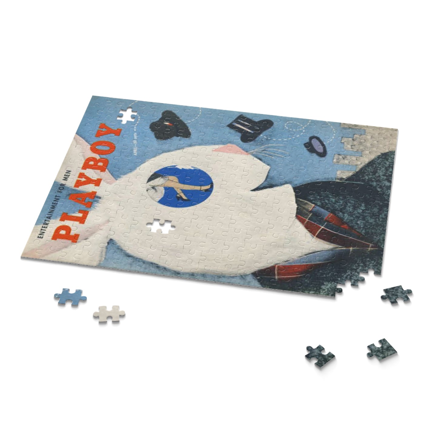 Puzzle (120, 252, 500-Piece) Playboy Cover April 1954