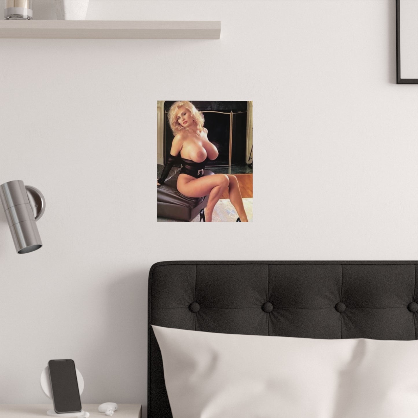 Satin Posters (210gsm) Retro Porn Star Marilyn Melons