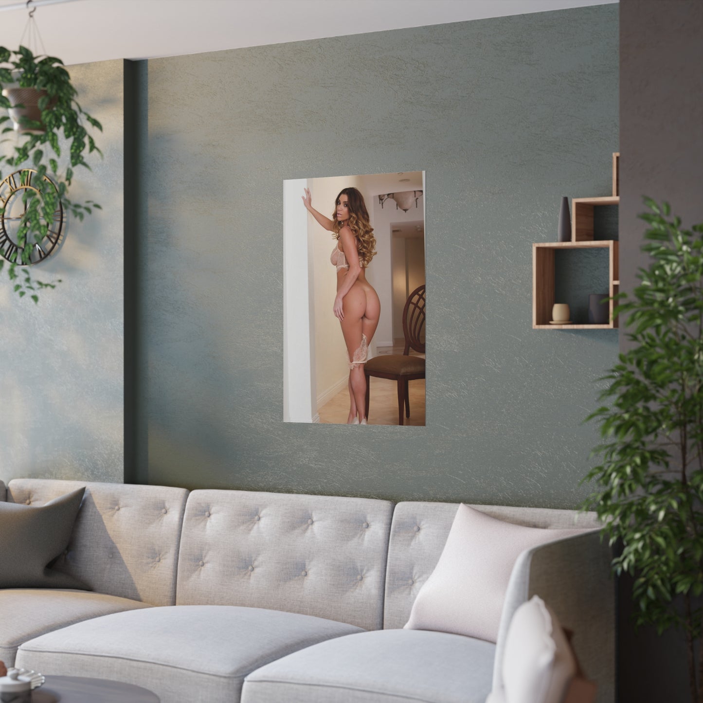 Satin Posters (210gsm) Pet 2017 Niki Skyler Nude