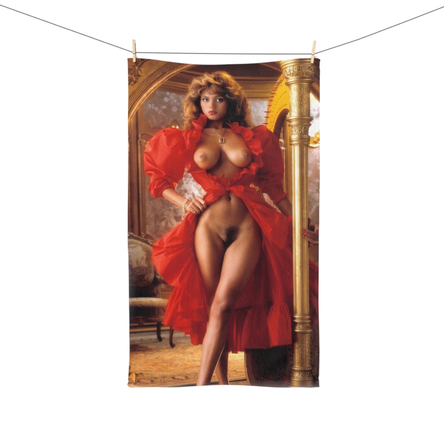Hand Towel Playboy Playmate January 1983 Lonny Chin