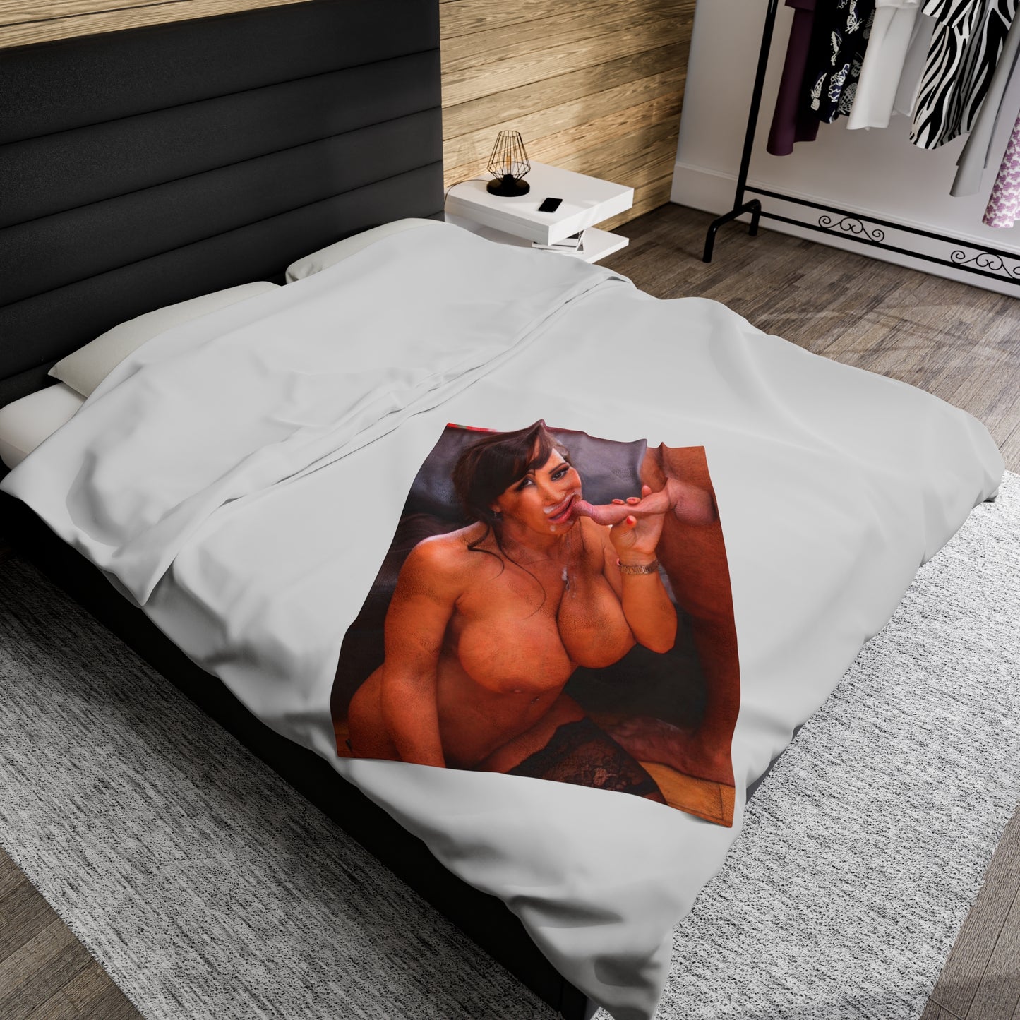 Velveteen Plush Blanket Lisa Ann