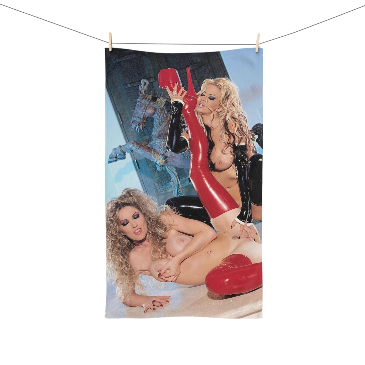 Hand Towel Jenna Jameson and Janine Lindenmulder