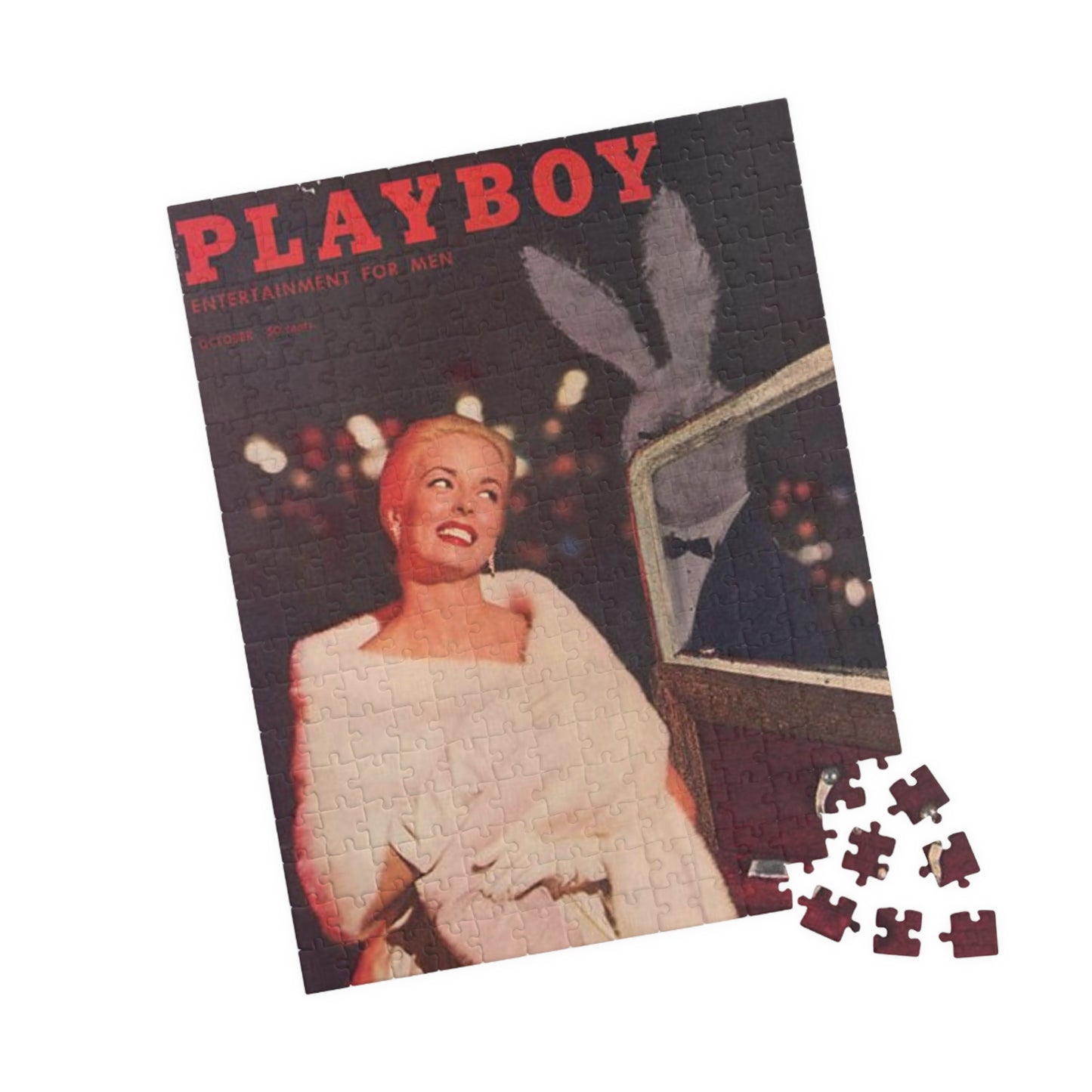 Puzzle (110, 252, 500, 1014-piece) Playboy Cover October 1957