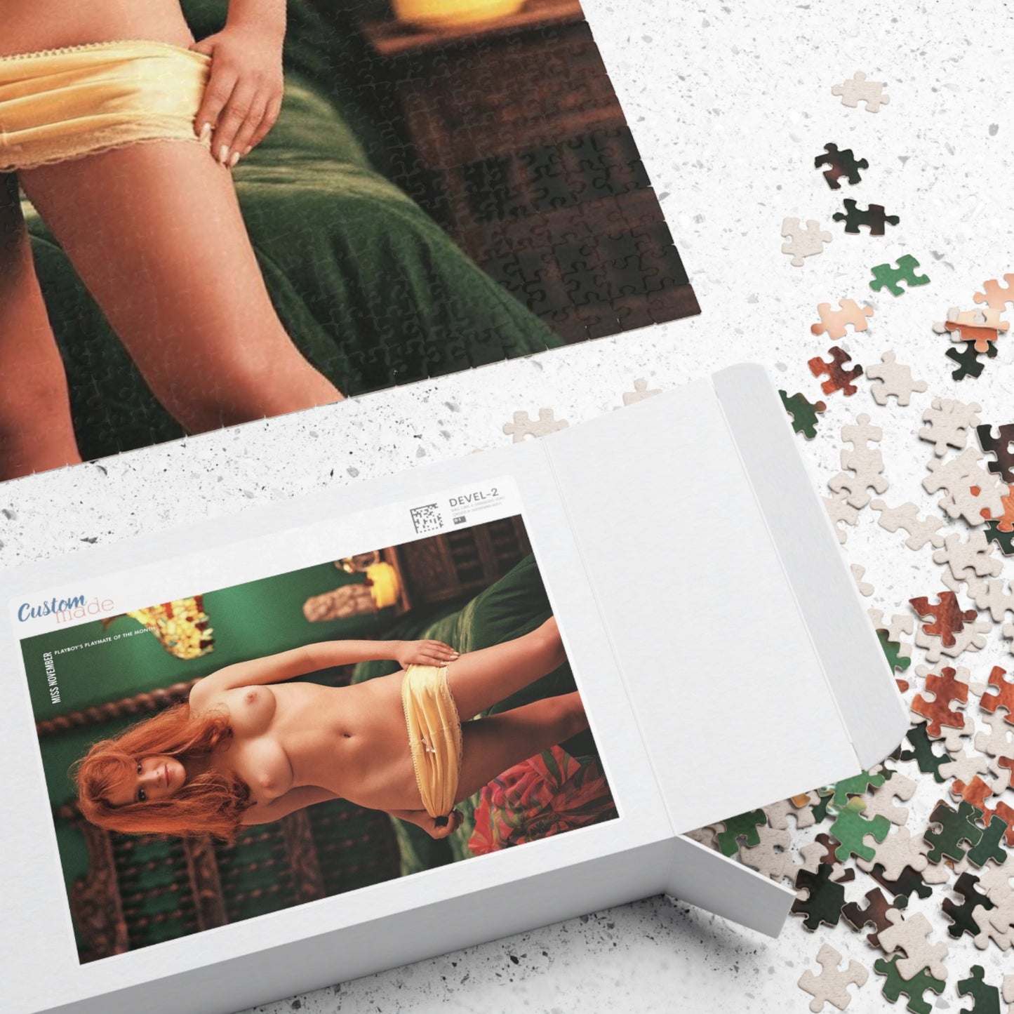 Puzzle (110, 252, 500, 1014-piece) Playboy Playmate Nov 1969 Claudia Jennings