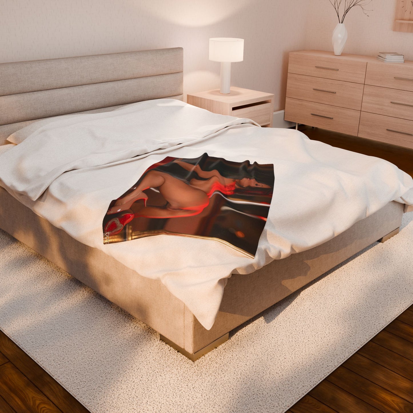 Velveteen Plush Blanket Asa Akira