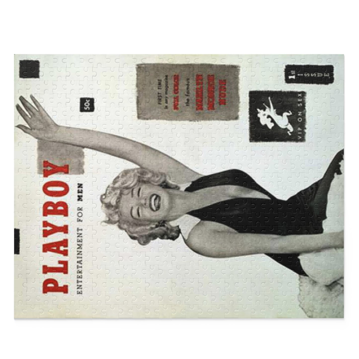 Puzzle (120, 252, 500-Piece) Playboy Cover December 1953 Marilyn Monroe