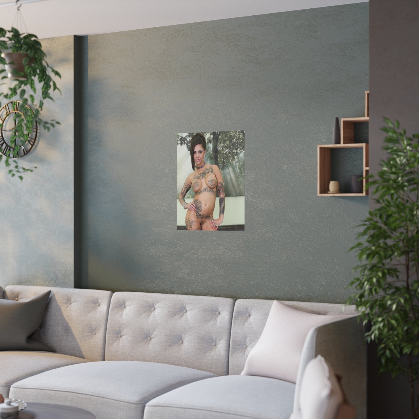 Satin Posters (210gsm) Pornstar Bonnie Rotten Nude