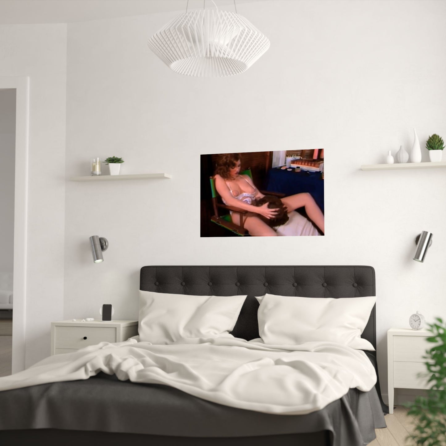 Satin Posters (210gsm) Traci Lords Nude Retro Porn Star