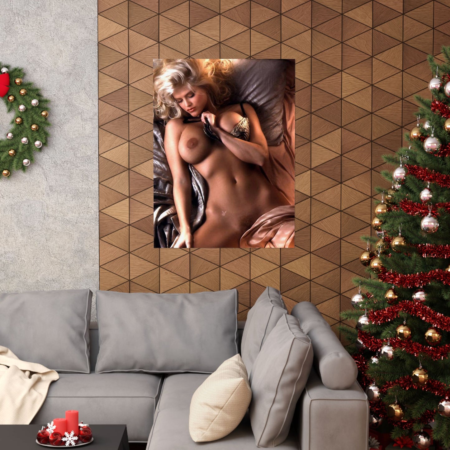 Matte Vertical Posters Anna Nicole Smith Nude