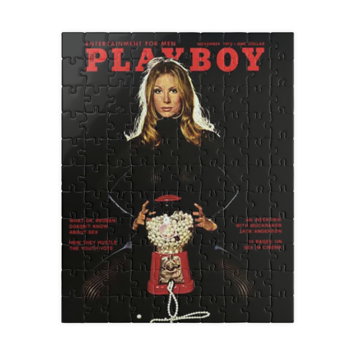 Puzzle (110, 252, 500, 1014-piece) Playboy Cover November 1972