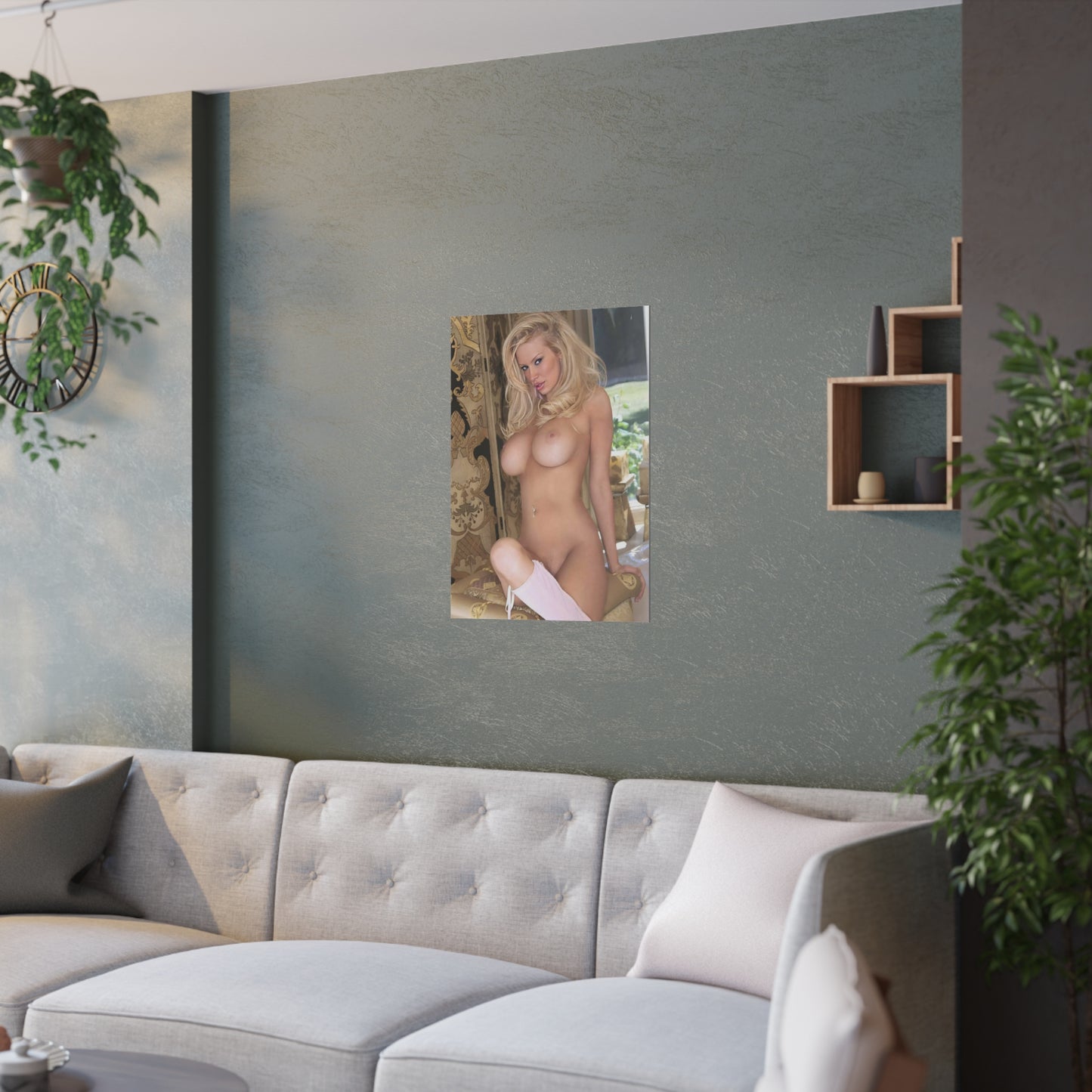Satin Posters (210gsm) Pornstar Jenna Jameson Nude