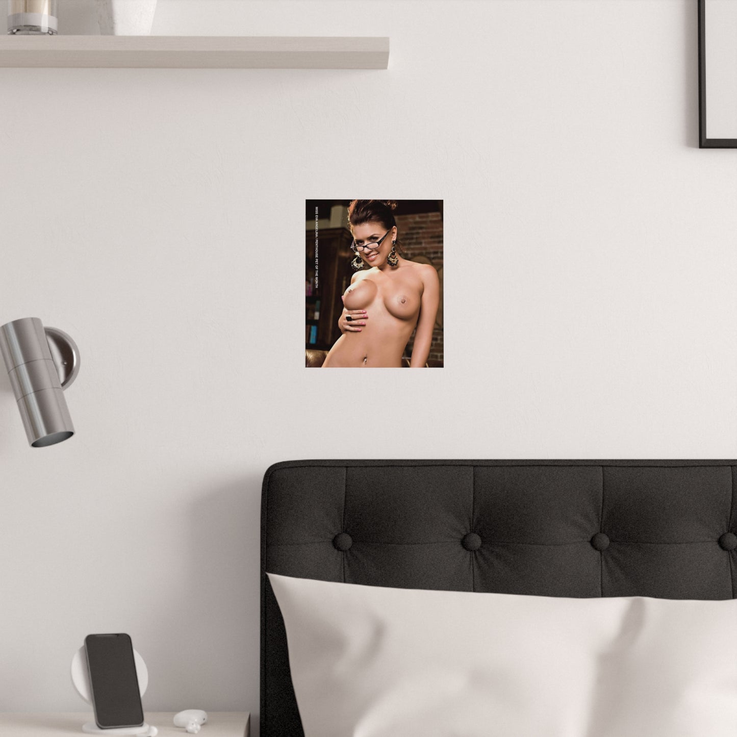 Satin Posters (210gsm) Penthouse Pet June 2010 Eva Angelina