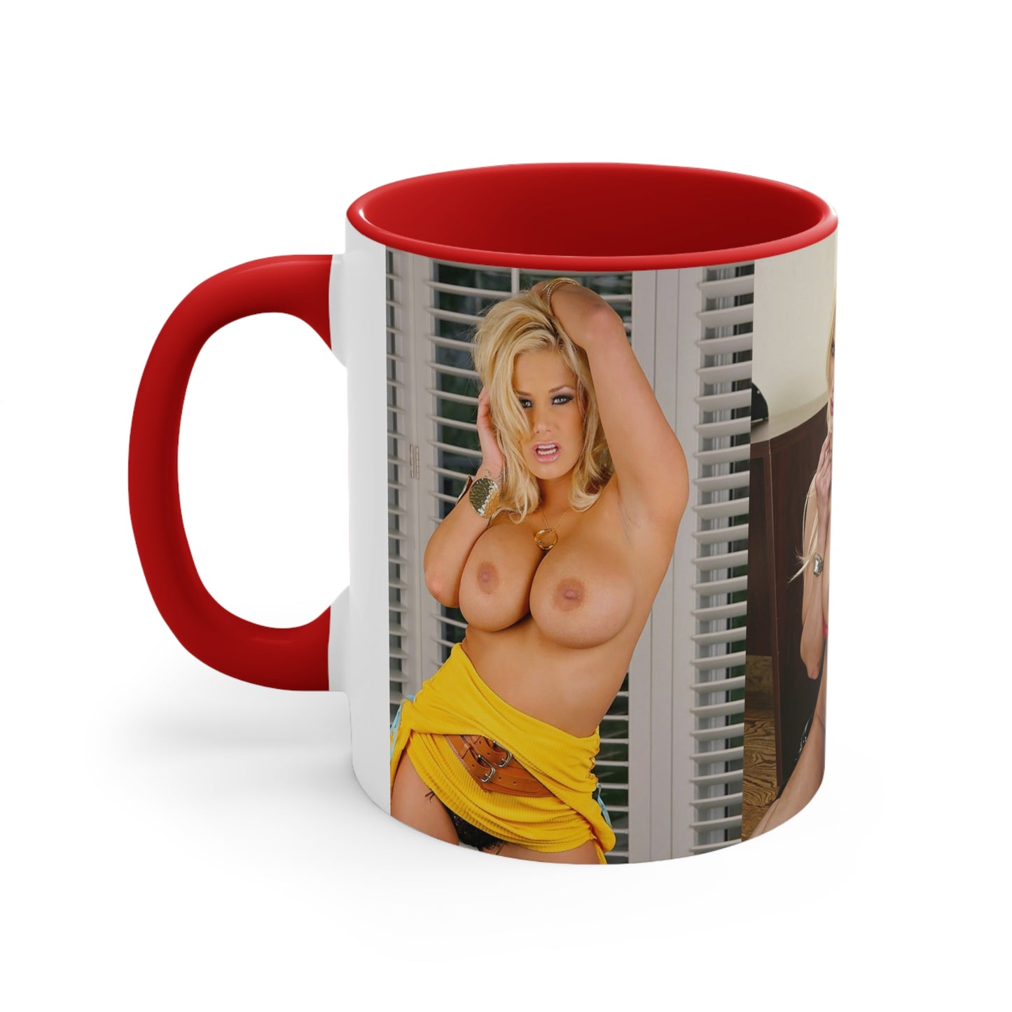 Accent Coffee Mug, 11oz Adult Star Shyla Stylez Nude