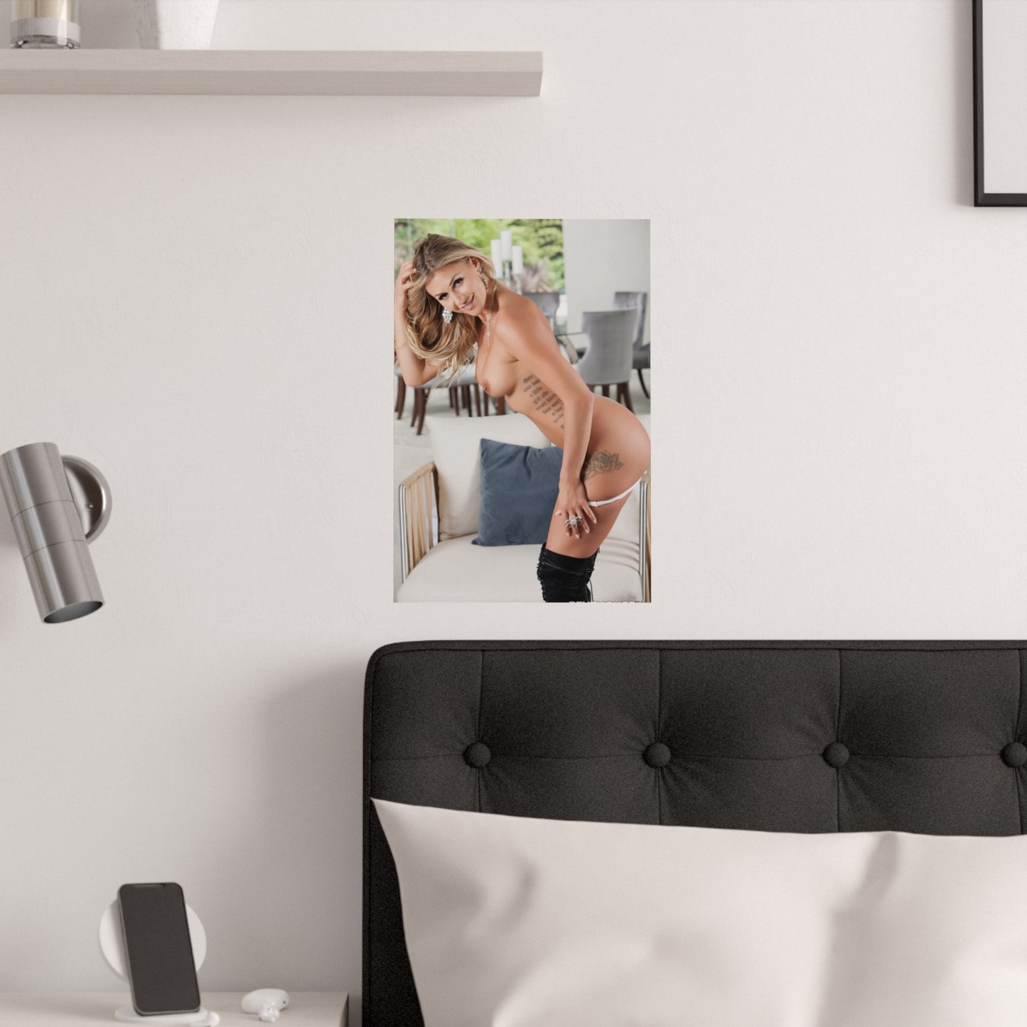 Satin Posters (210gsm) Pet 2018 Ella Silver Nude