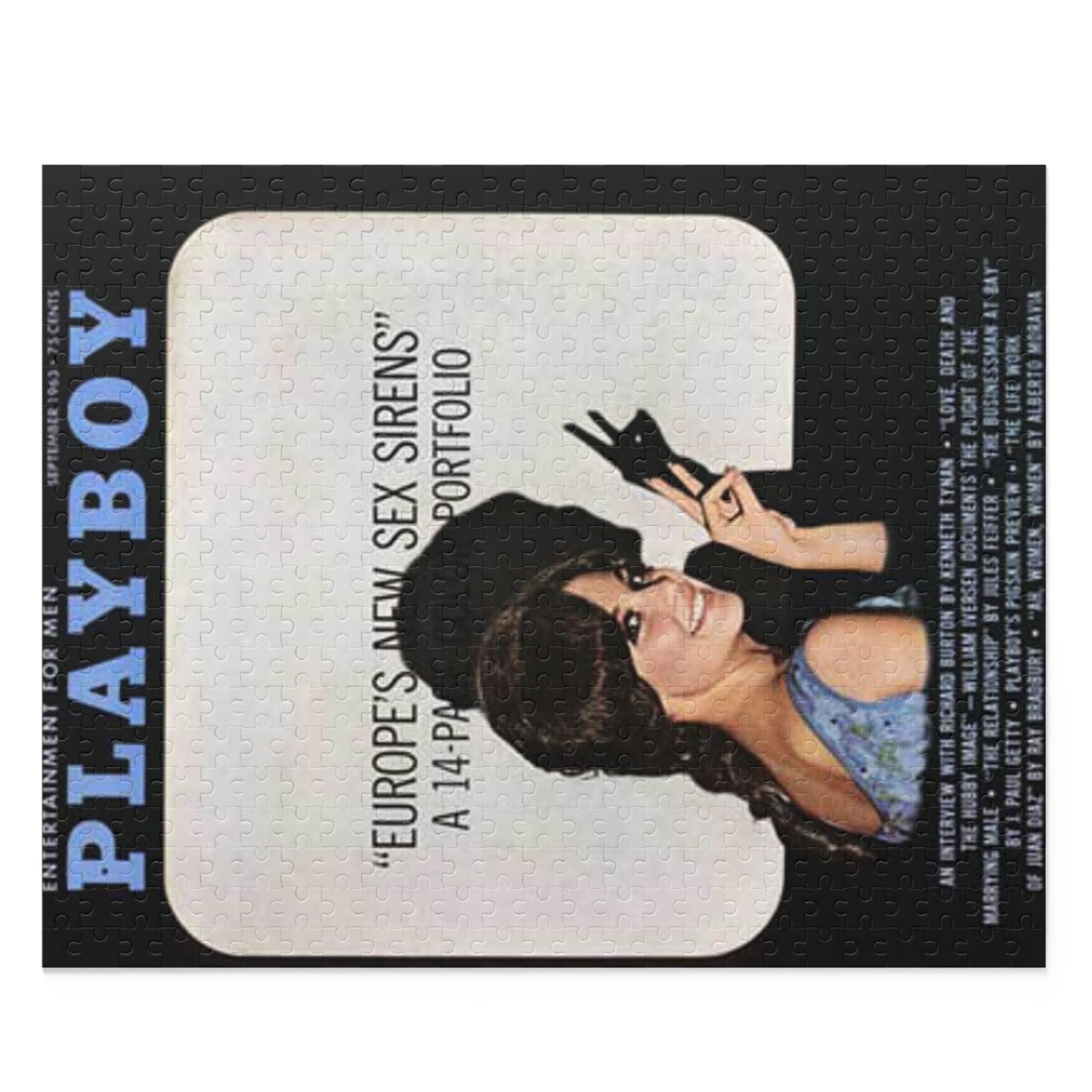 Puzzle (120, 252, 500-Piece) Playboy Cover September 1963
