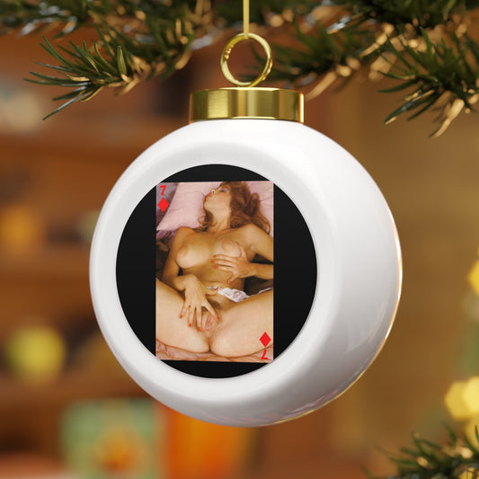 Christmas Ball Ornament Retro Porn Star Traci Lords Nude Naked