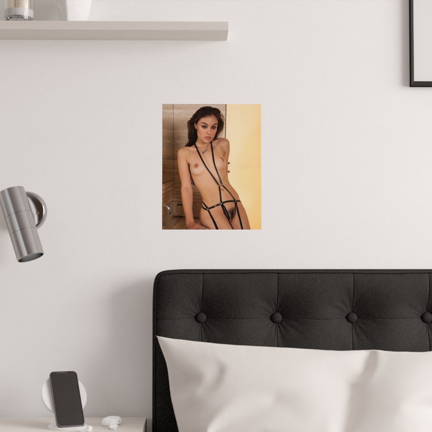 Satin Posters (210gsm) Adult Star Sasha Grey Nude