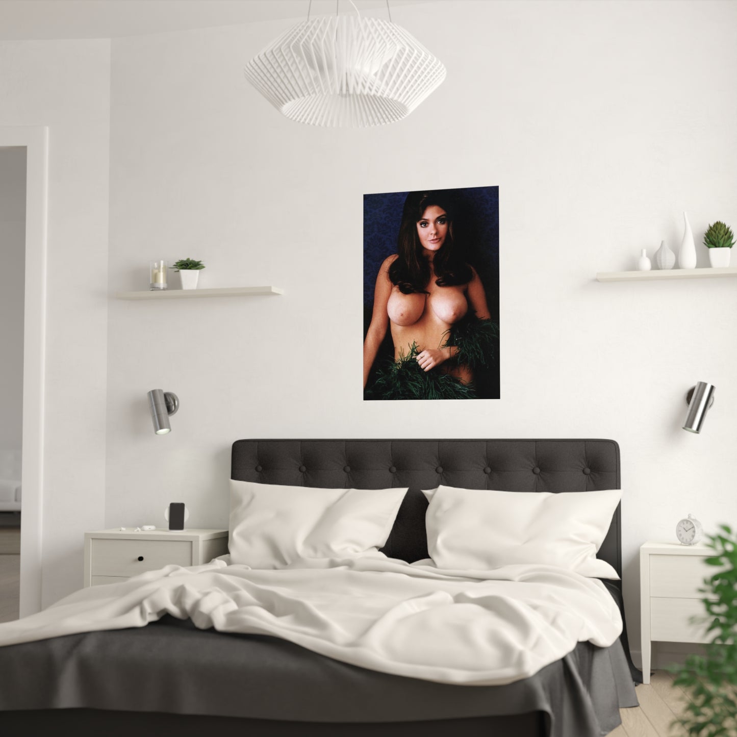 Satin Posters (210gsm) Playboy Playmate Cynthia Myers Nude