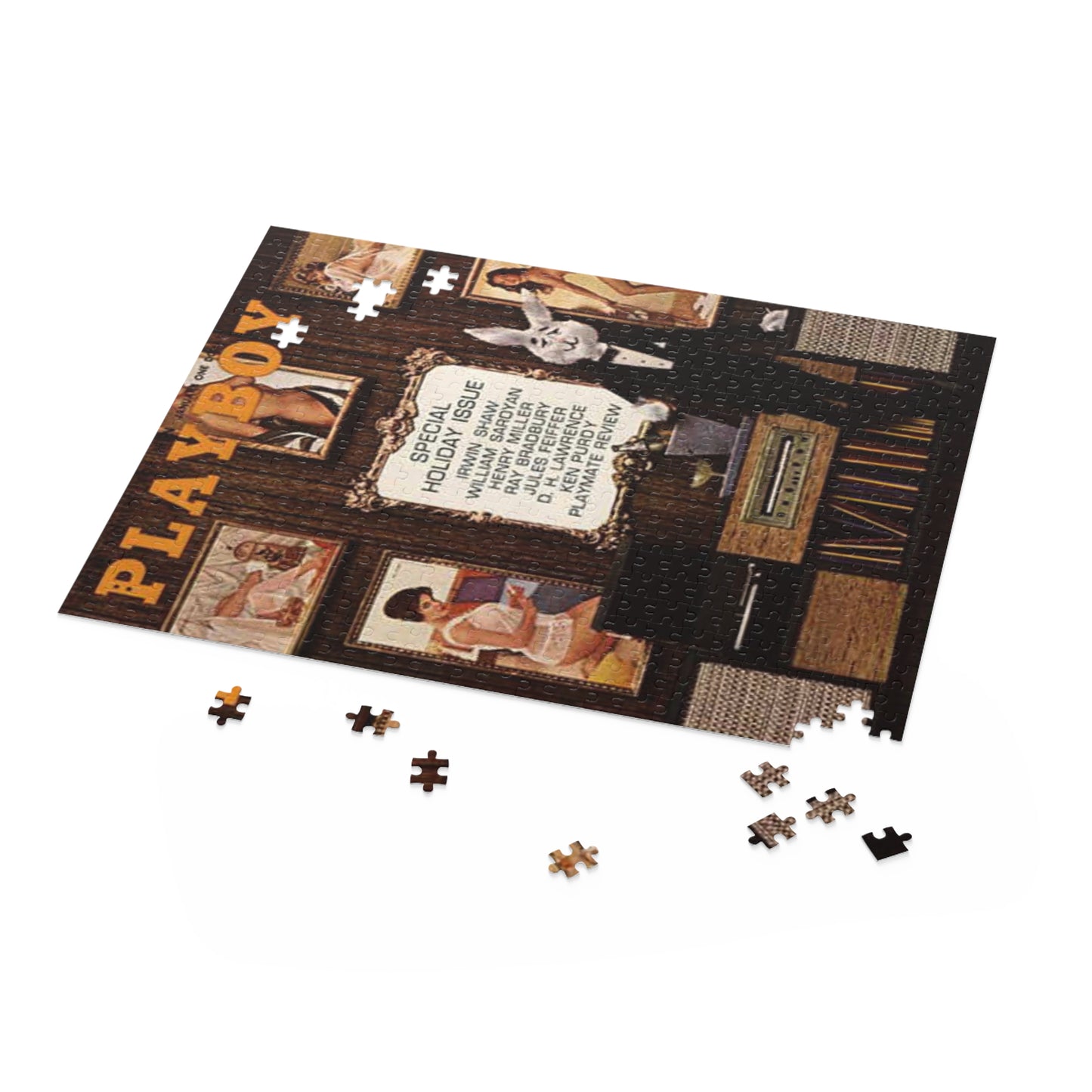 Puzzle (120, 252, 500-Piece) Playboy Cover January 1963