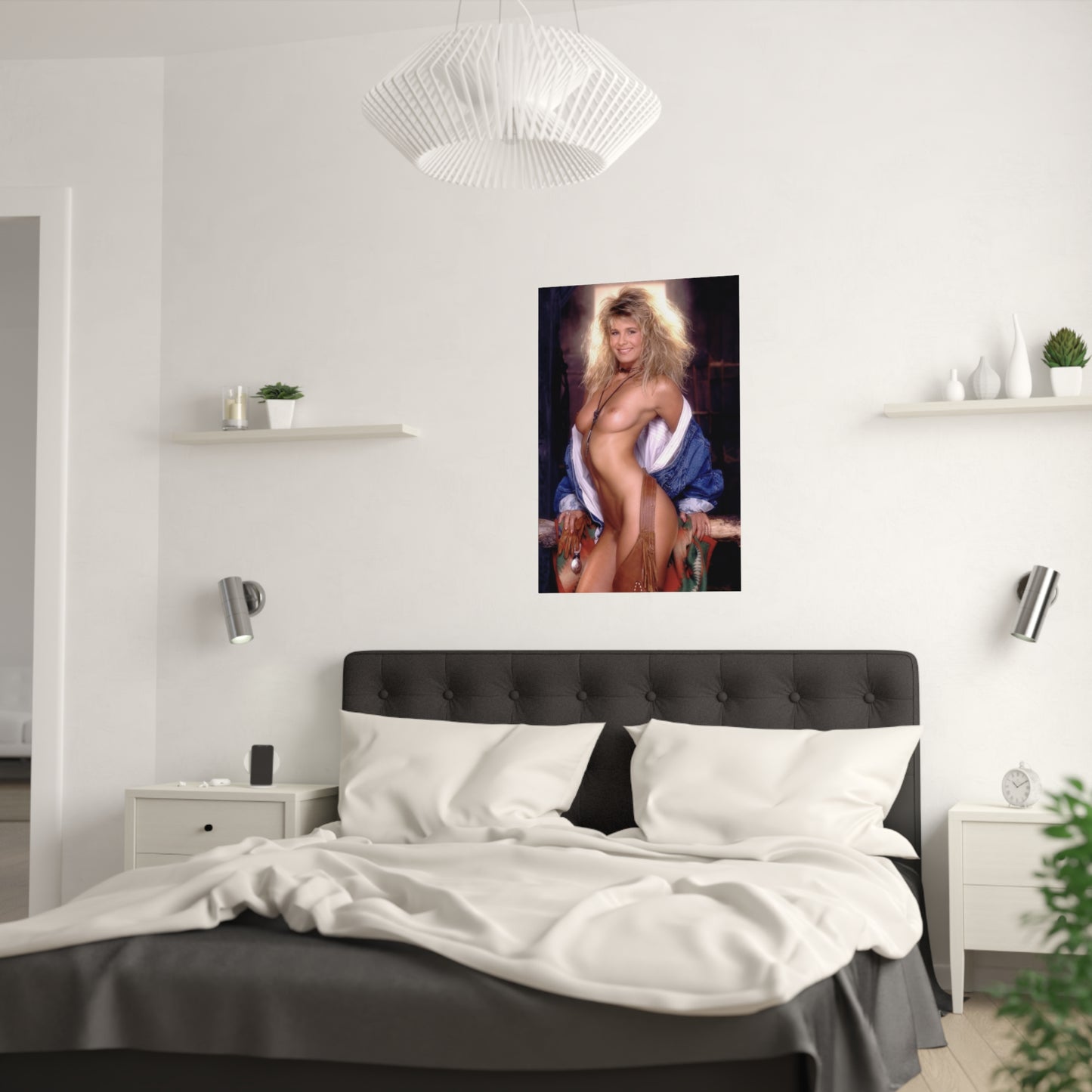 Satin Posters (210gsm) Playboy Playmate May 1987 Kymberly Paige