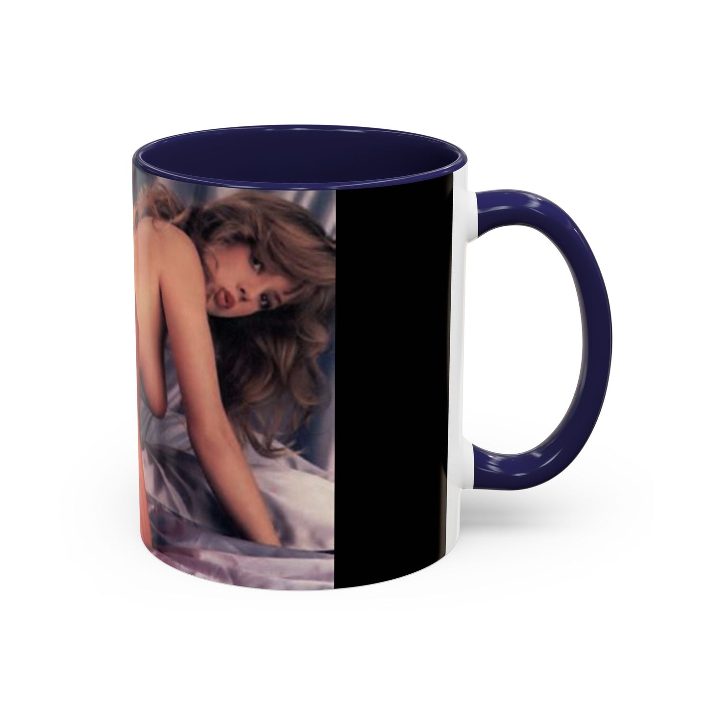 Accent Coffee Mug (11, 15oz) Traci Lords Naked Nude Retro