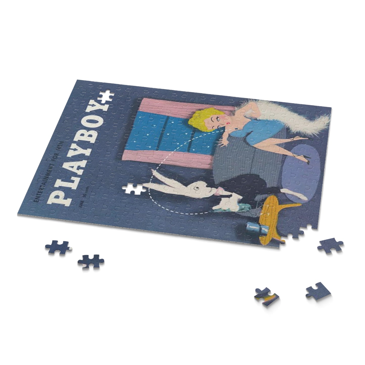 Puzzle (120, 252, 500-Piece) Playboy Cover June 1954