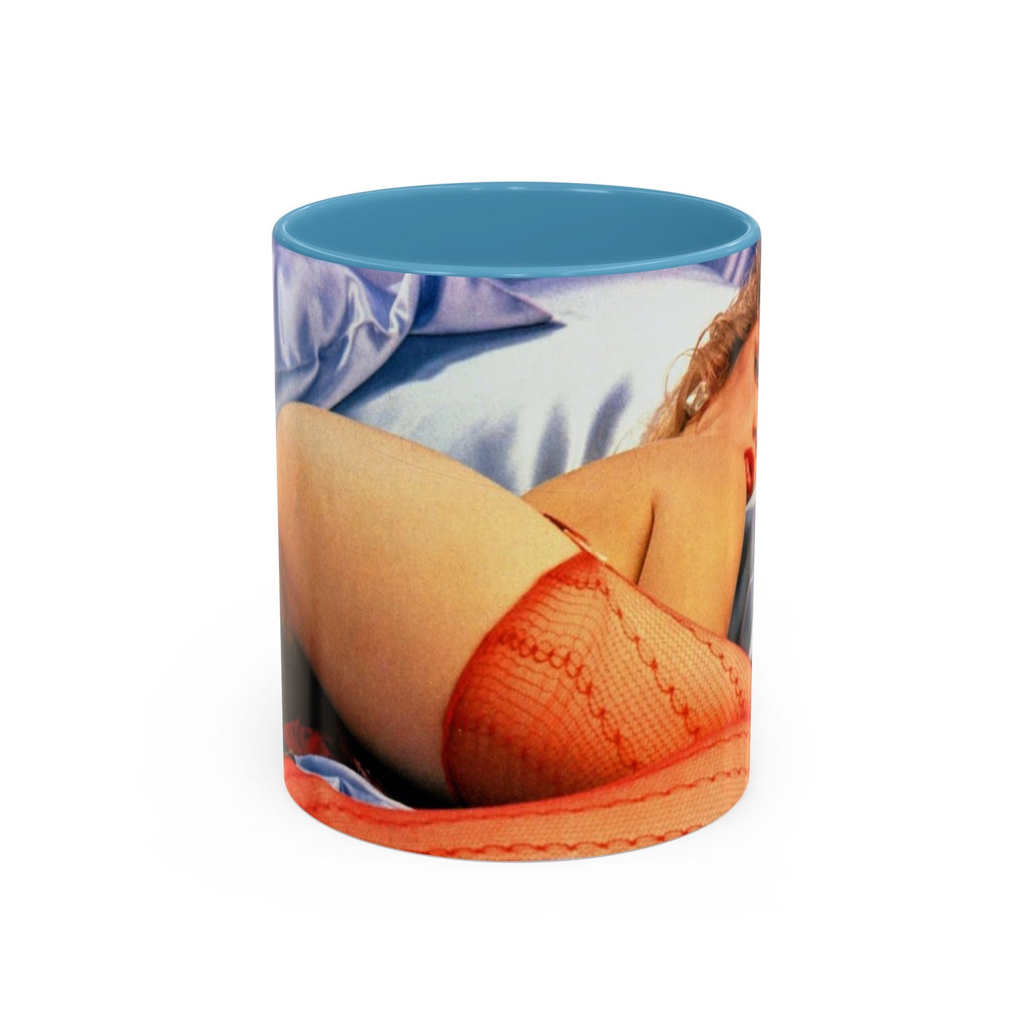 Accent Coffee Mug (11, 15oz) Traci Lords Naked Nude Retro