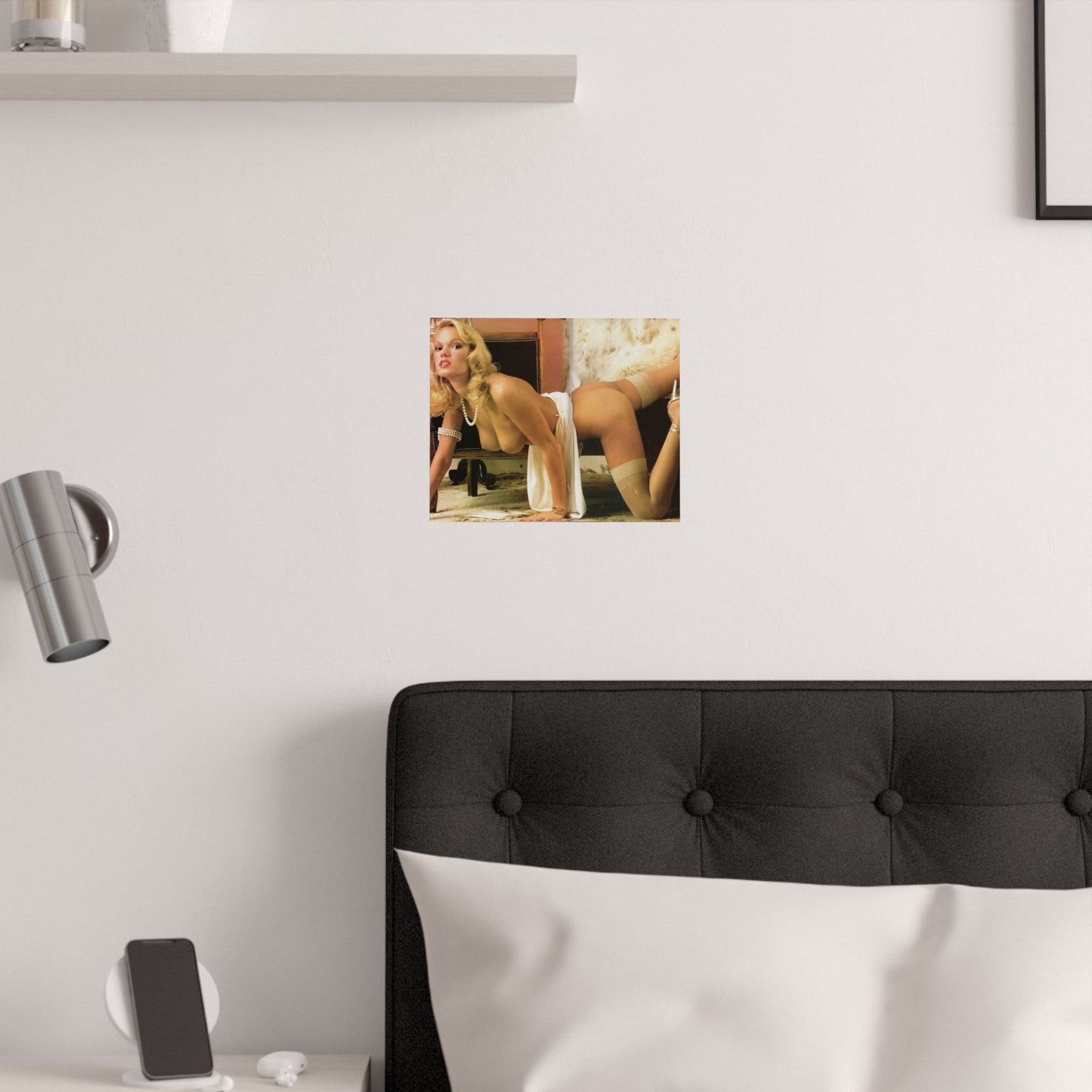 Satin Posters (210gsm) Vintage French Pornstar Brigitte Lahaie