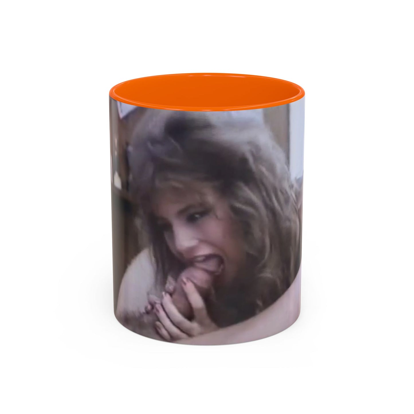 Accent Coffee Mug (11, 15oz) Traci Lords Nude Retro Porn Star