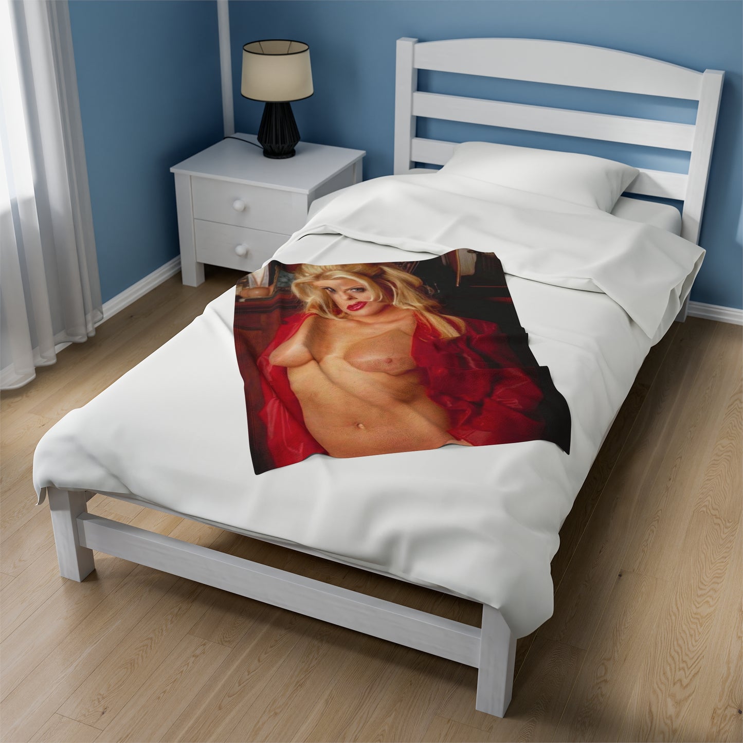 Velveteen Plush Blanket Pornstar Nikki Tyler Nude