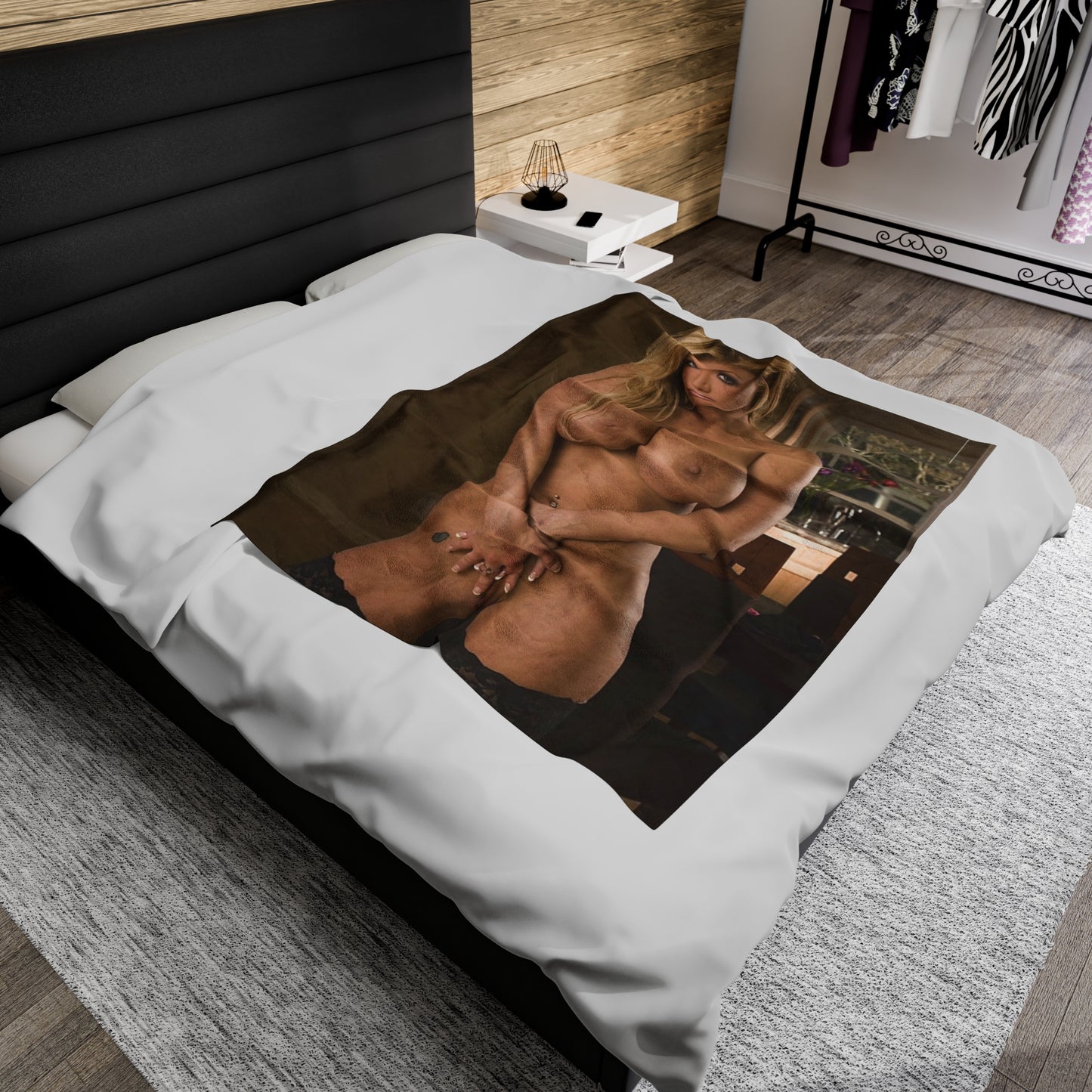 Velveteen Plush Blanket Pornstar Shyla Stylez Nude