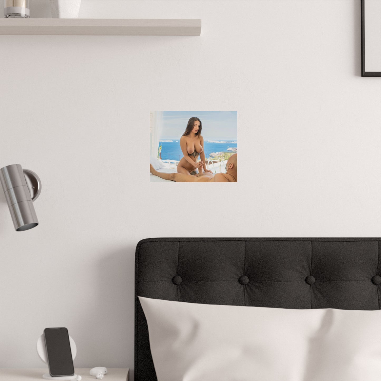Satin Posters (210gsm) Natural Tits Liya Silver