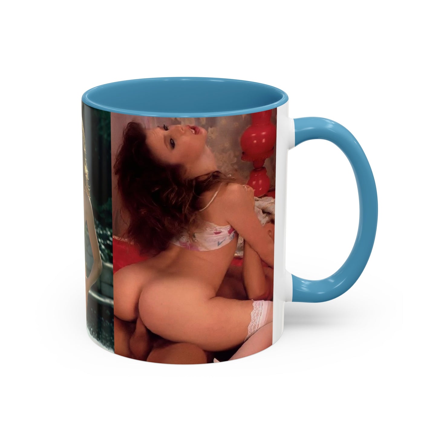 Accent Coffee Mug (11, 15oz) Traci Lords Nude Naked Retro Fuck Sex