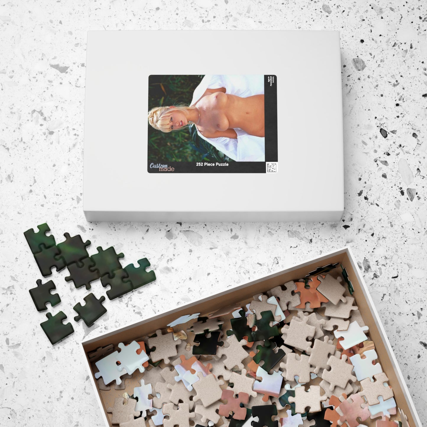 Puzzle (110, 252, 520, 1014-piece) Retro Porn Star Anita Blond
