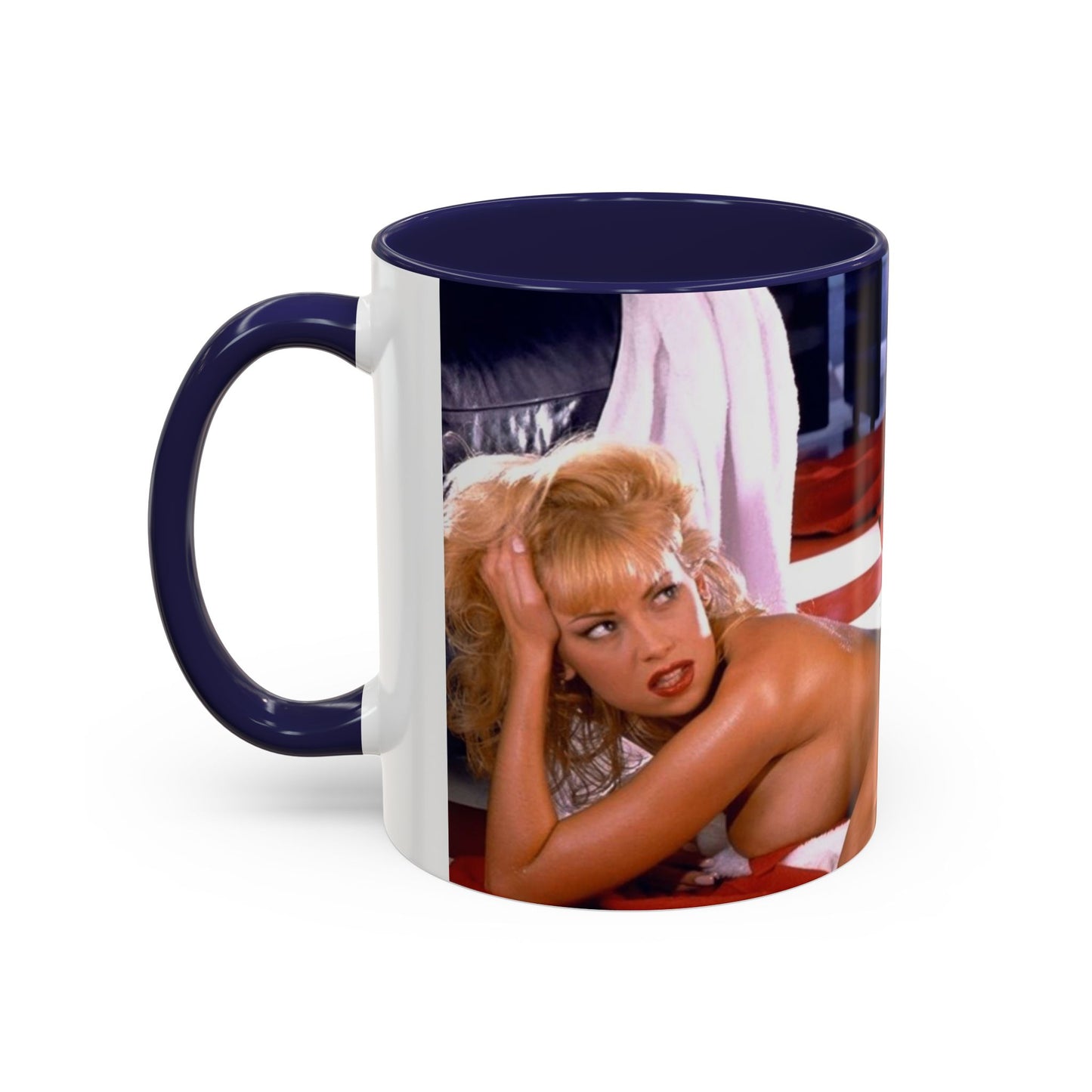 Accent Coffee Mug (11, 15oz) Traci Lords Nude