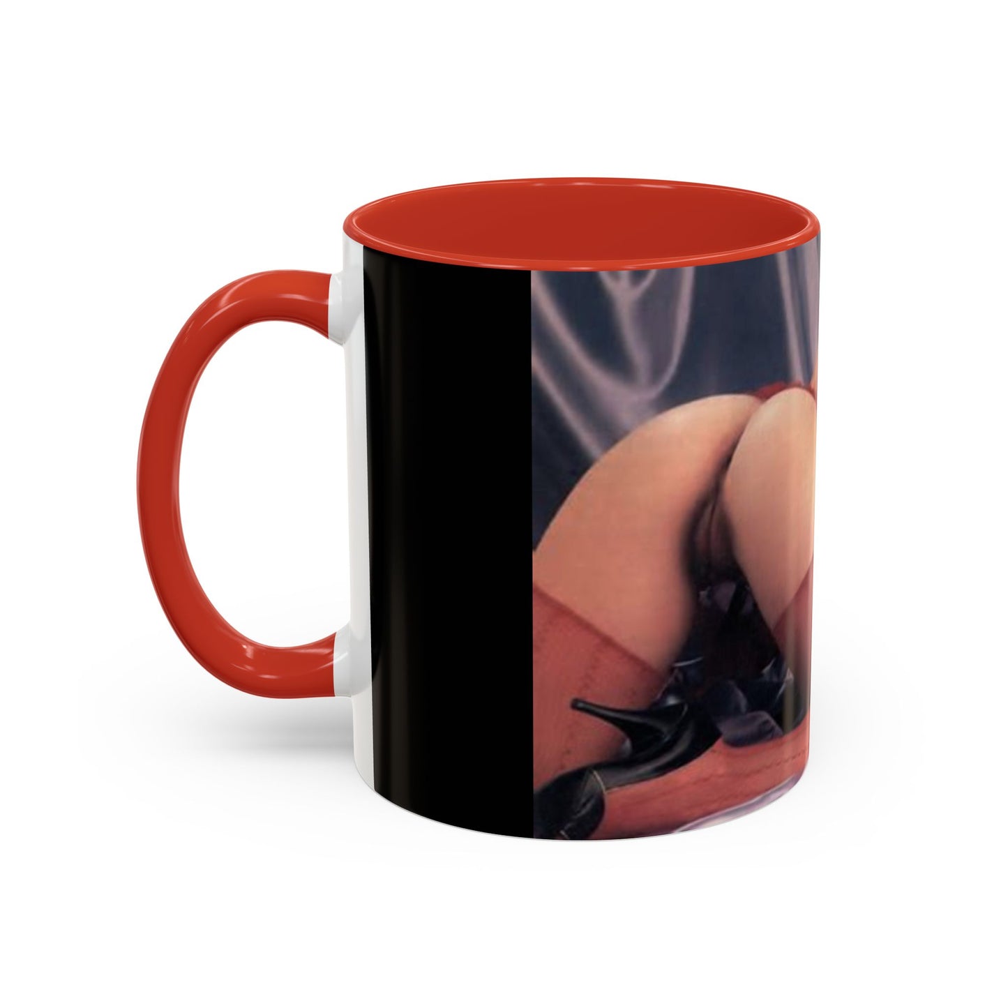 Accent Coffee Mug (11, 15oz) Traci Lords Naked Nude Retro