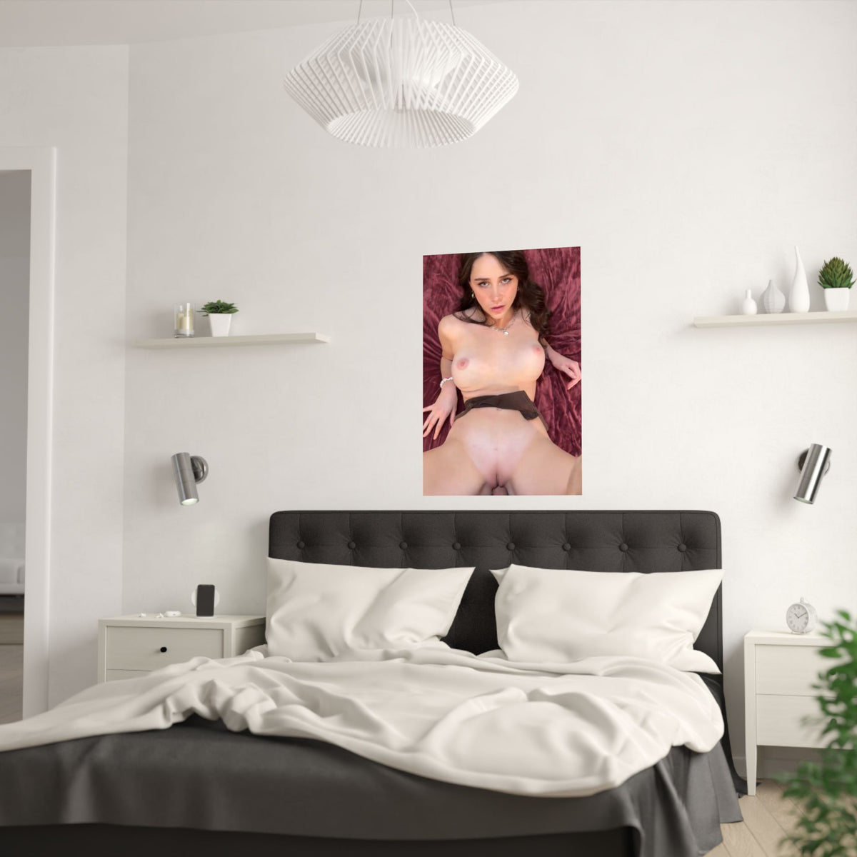 Satin Posters (210gsm) Hot Teen Getting Fucked POV