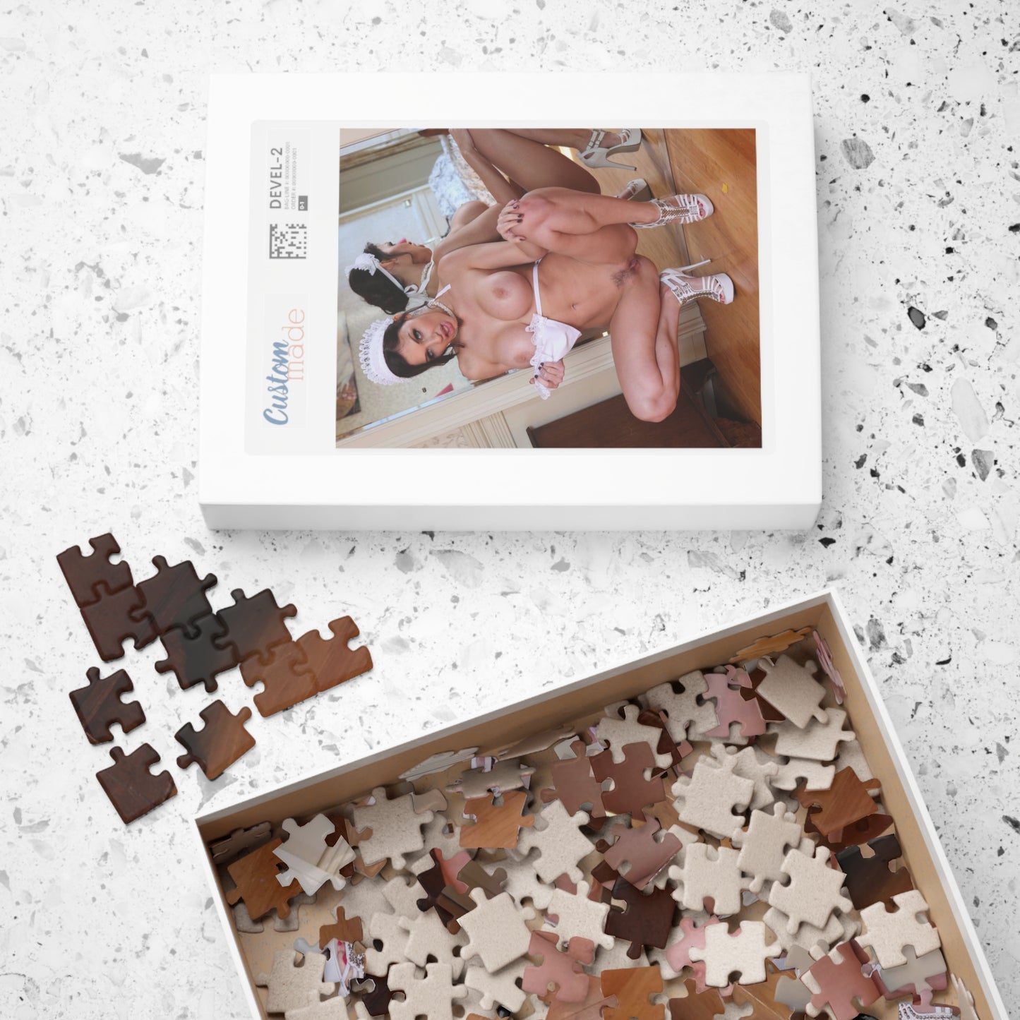 Puzzle (110, 252, 500, 1014-piece) Sexy Nude Maid