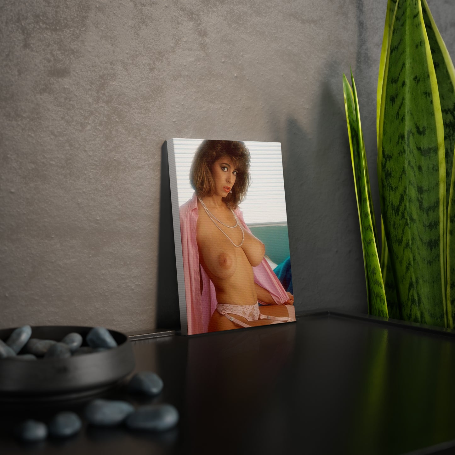 Canvas Photo Tile Porn Star Christy Canyon Nude